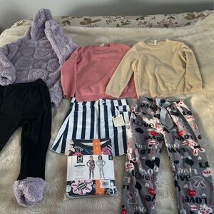 Girls Size 7 Clothing Lot Purple
